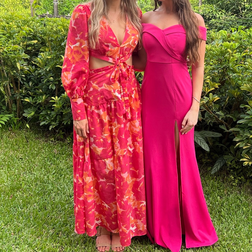 TALK LOUD MIDI DRESS FLORAL - Picture 6 of 6